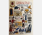 Gibraltar Heritage Greeting Card by Julia Gash 